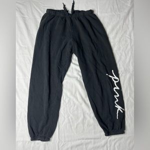 Pink sweatpants